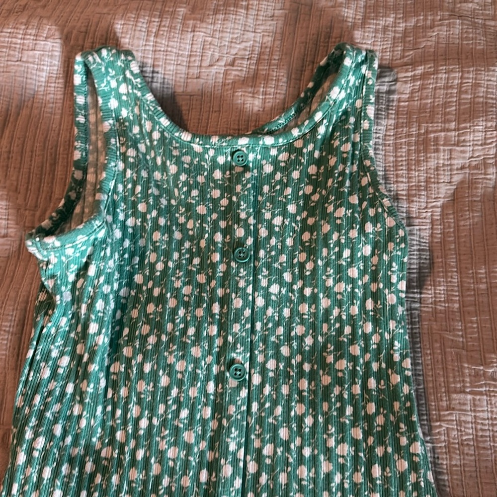 Art class dress. Size large (10/12). Probably hits at knees. Cotton w/stretch